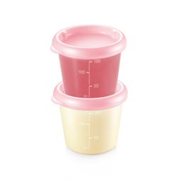 Container PAPU PAPI 150 ml, 2 pcs, pink