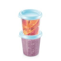 Container PAPU PAPI 200 ml, 2 pcs, blue