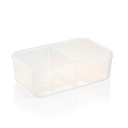 Contenedor 2 compartimentos FRESHBOX 1.2 l, rectangular