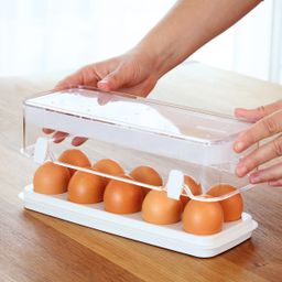 Contenedor saludable para el frigorífico PURIY, 10 huevos