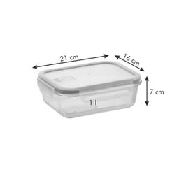 Immagine di Contenitore rettangolare FRESHBOX Glass 1.0 l