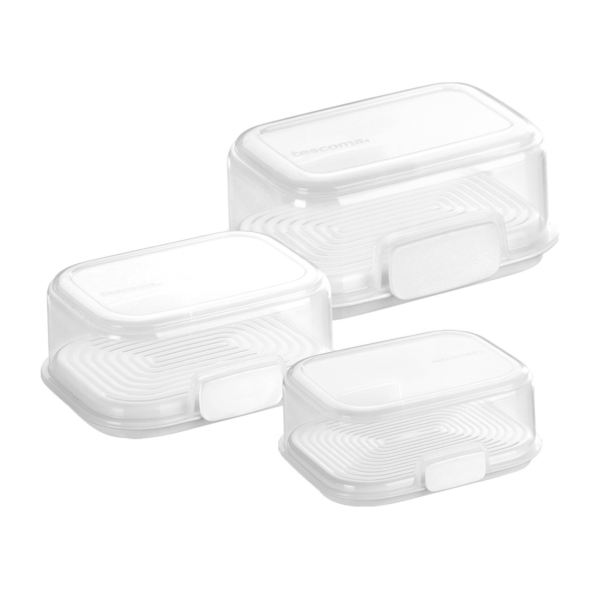 Hongjingda Contenitore rotondo per alimenti | Organizzatore per bagel – Ciotole da cucina impilabili con coperchio ermetico, contenitore per pane per bagel, frutta