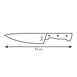 Cook's knife HOME PROFI, 20 cm