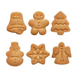 Image of Cookie cutter tray with stamps DELÍCIA, Christmas