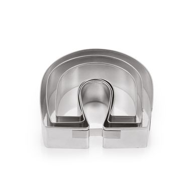 Image of Cookie cutters horseshoe DELÍCIA, 3 pcs