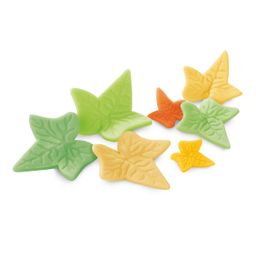 Cookie cutters with piston DELÍCIA DECO, ivy leaves, 3 pcs
