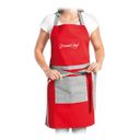 Cooking apron GrandCHEF, red