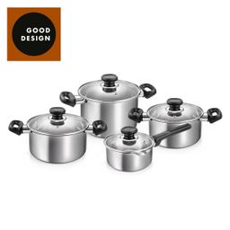 Cookware BRAVA, set of 8