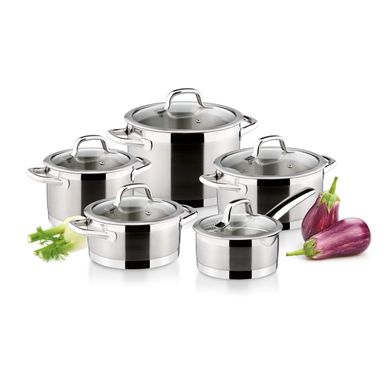 Cookware set PRESIDENT, 10 pcs