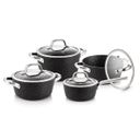Cookware set PRESIDENT Stone, 8 pcs