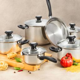 Cookware set PRESTO, 11 pcs