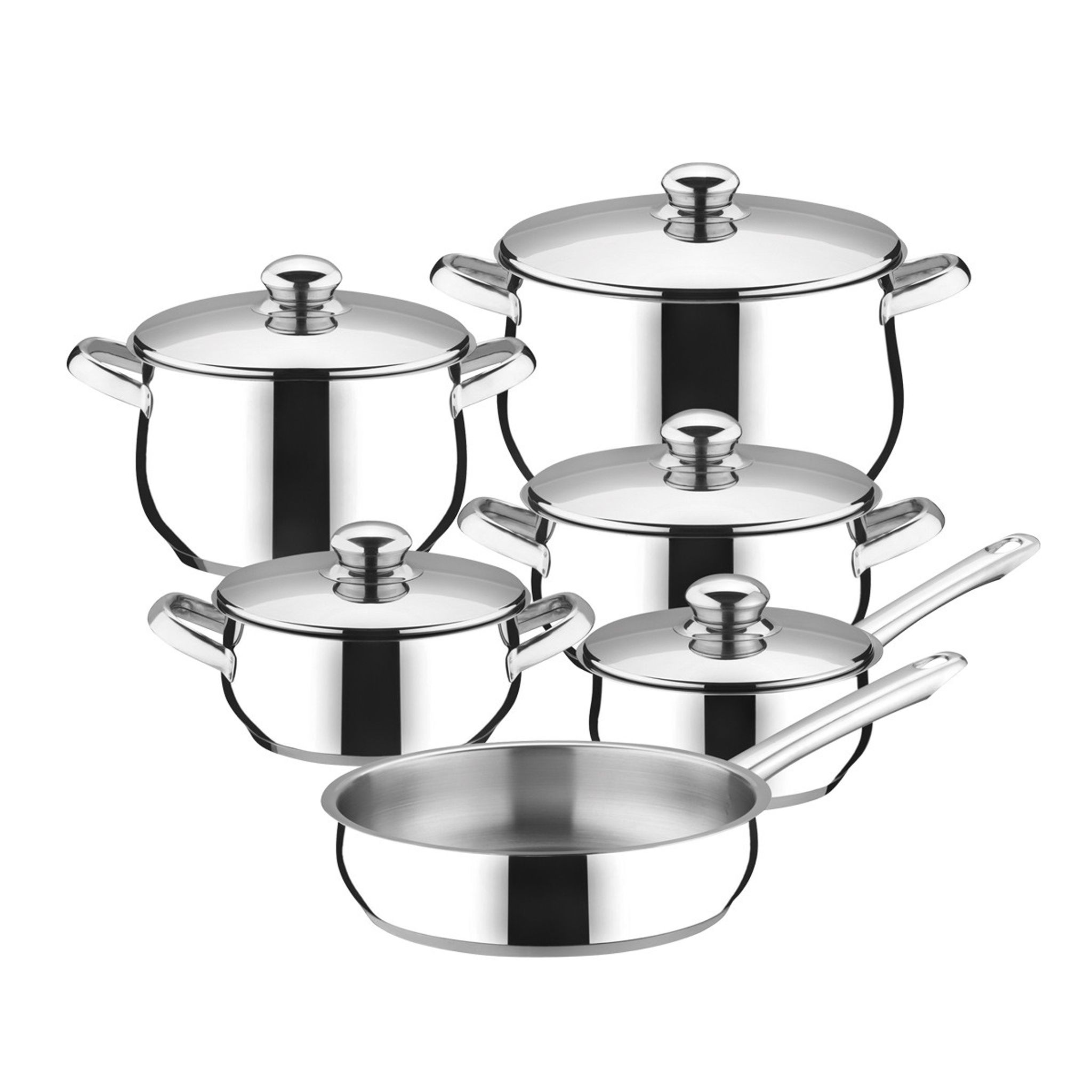 Cookware set TULIP, 11 pcs