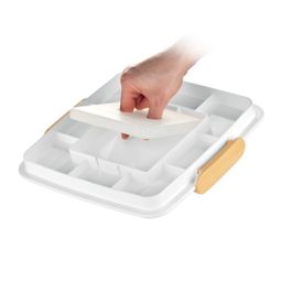 Cooling tray with lid DELÍCIA 28x28 cm