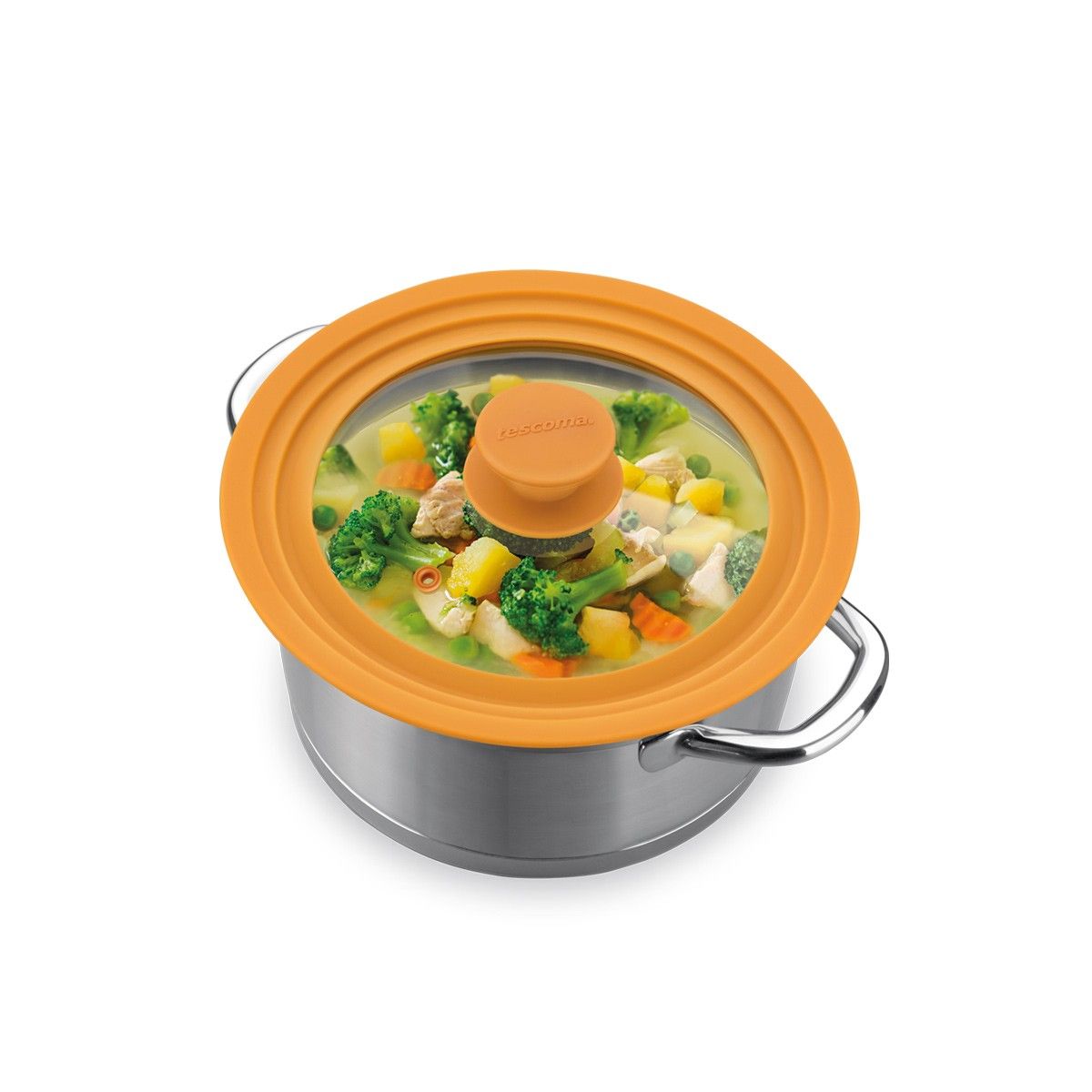 Tescoma Coperchio Vetro 24/26/28cm Unicover