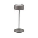 Cordless table lamp FANCY HOME, grey