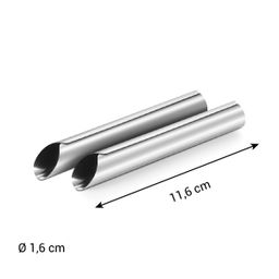 Image of Cream roll moulds DELÍCIA, 10 pcs