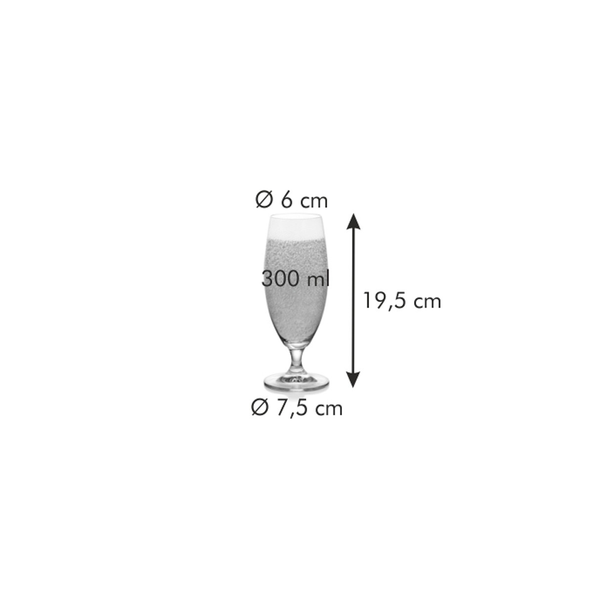 CREMA söröspohár 300 ml termék 2. képe