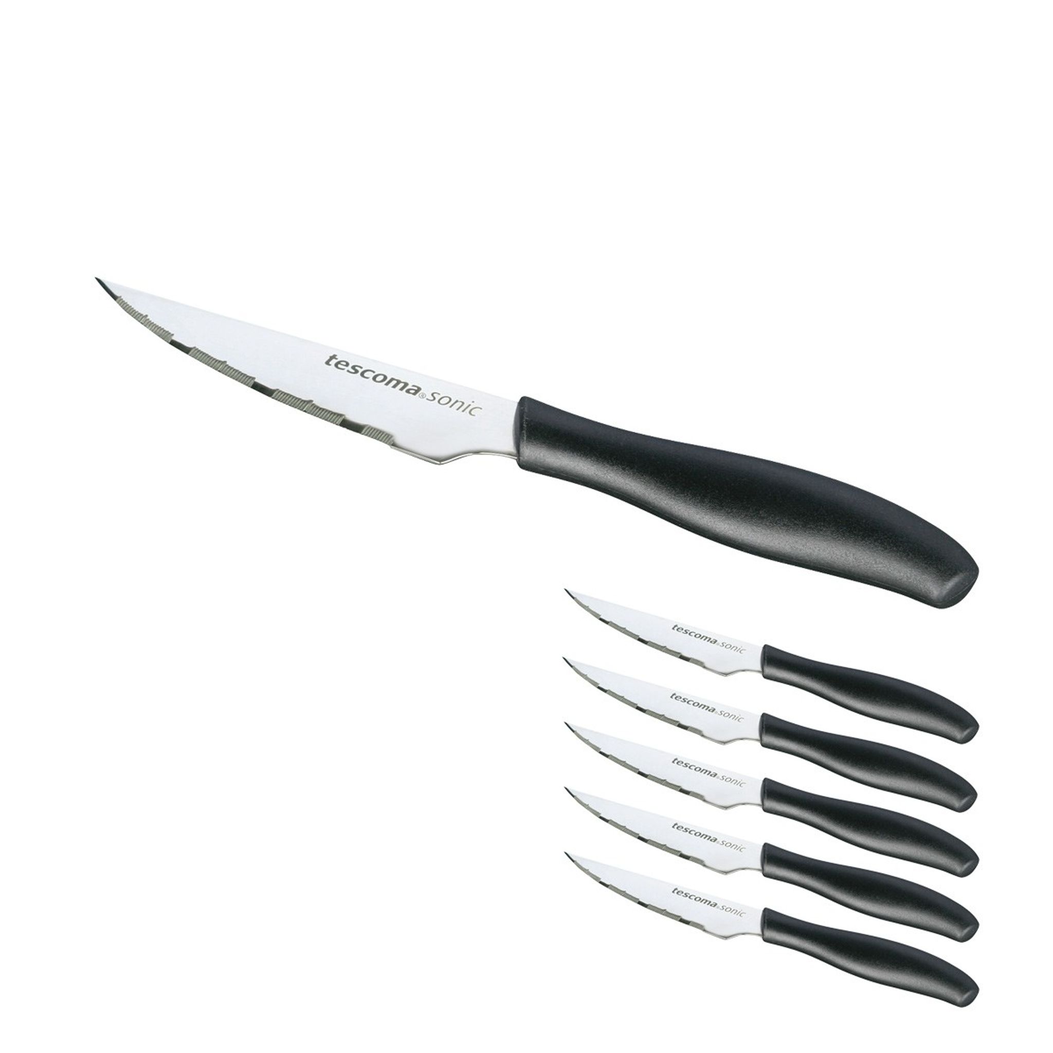 Cuchillo chuletero SONIC, 6 pz, 10 cm