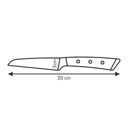 Cuchillo rebanar AZZA, 9 cm