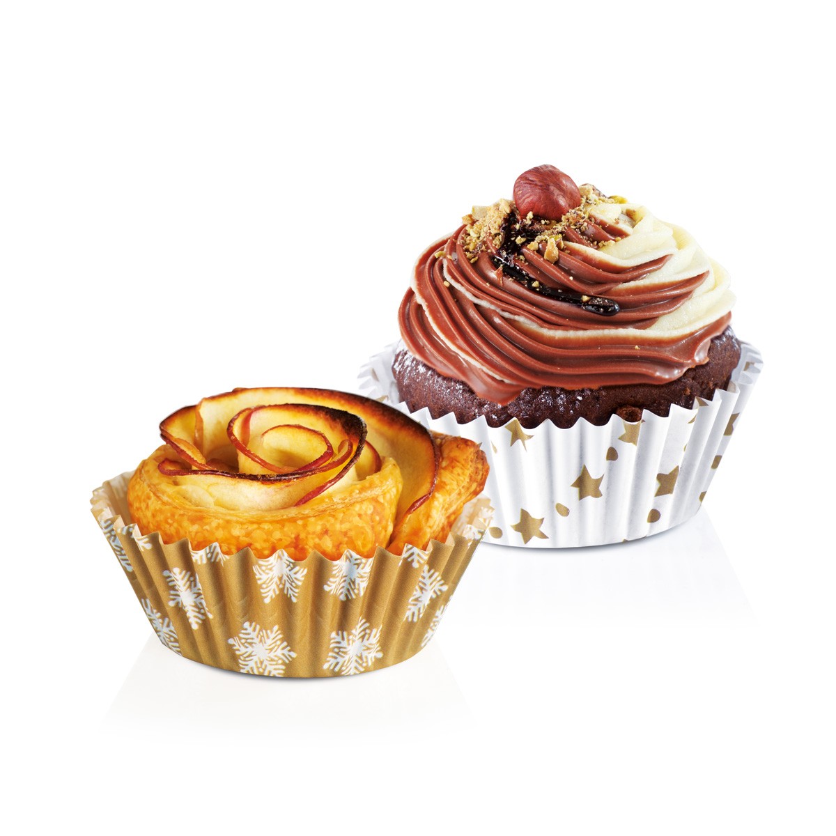 Cukrářské košíčky DELÍCIA ø 6 cm, 60 ks, zimní