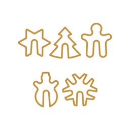 Video of Cup rim cookie cutters DELÍCIA, 5 pcs, Christmas