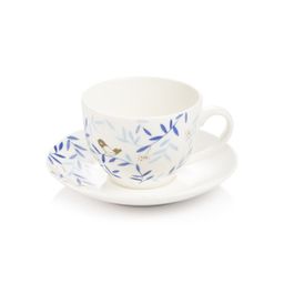 Cup with saucer myCOFFEE, 2 pcs, Nature