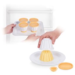 Custard mould set DELÍCIA, 4 pcs