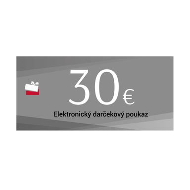 Darčekový poukaz 30 Eur-elektronický
