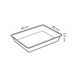 Deep baking sheet DELICIA 40 x 28 cm