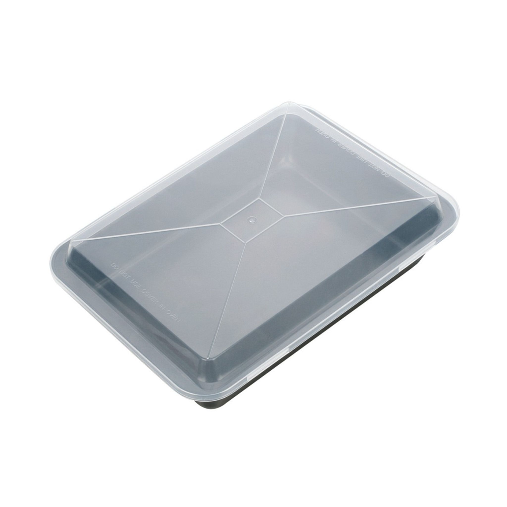 Deep baking sheet DELÍCIA with plastic lid 36 x 25 cm