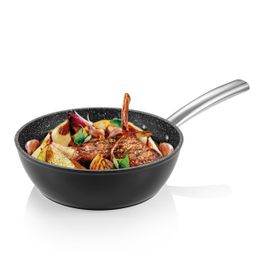 Image of Deep frying pan PRESIDENT with cover ø 24 cm