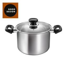 Deep pot BRAVA with cover ø 20 cm, 4.0 l