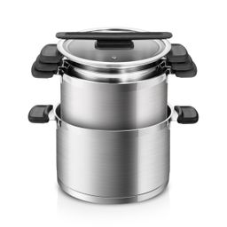 Deep pot COMPACT with cover ø 24 cm, 7.0 l