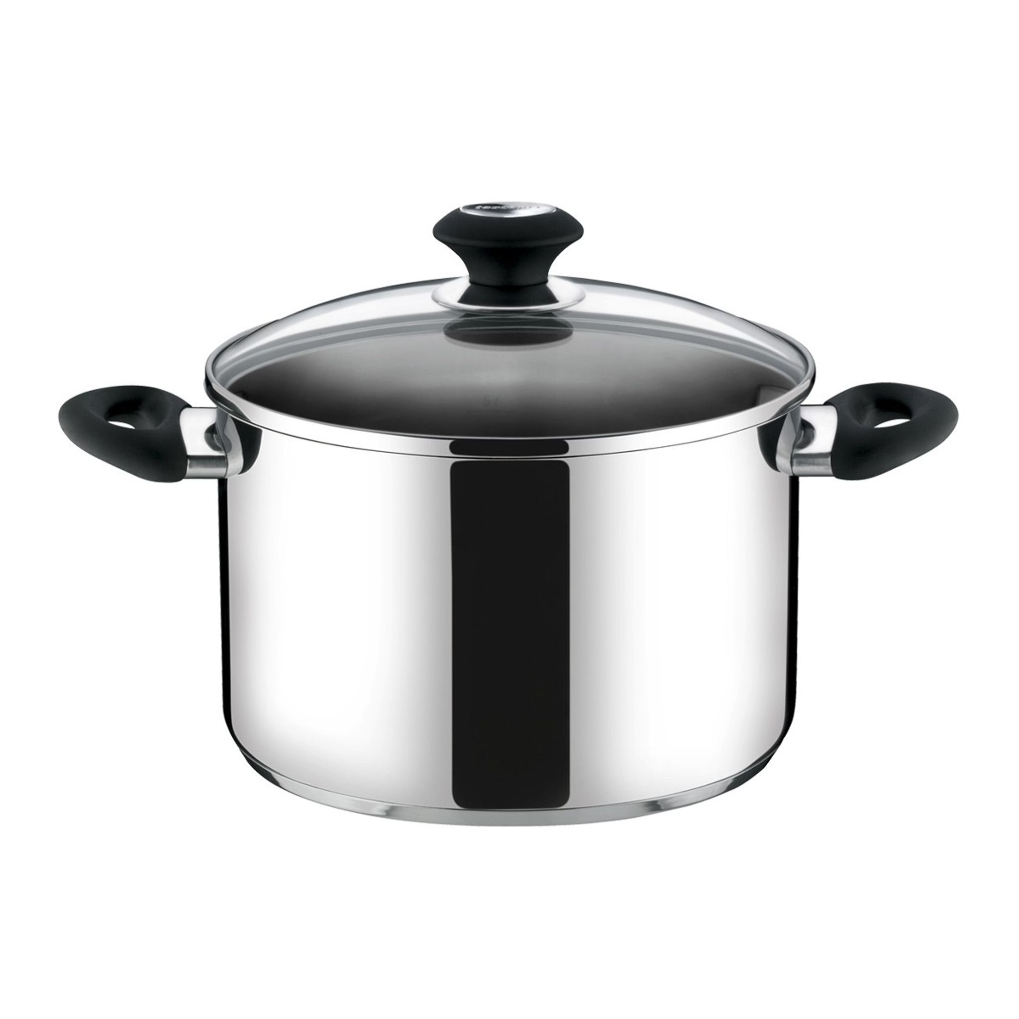 Deep pot PRESTO with cover, ø 22 cm, 5.5 l