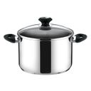 Deep pot PRESTO with cover, ø 24 cm, 7.0 l