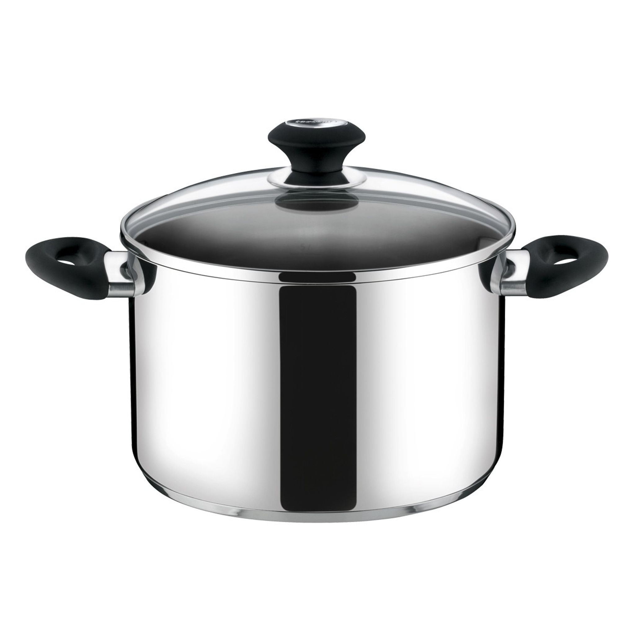 Deep pot PRESTO with cover, ø 24 cm, 7.0 l