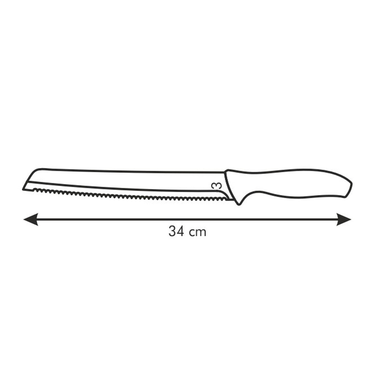 Brotmesser SONIC 20 cm