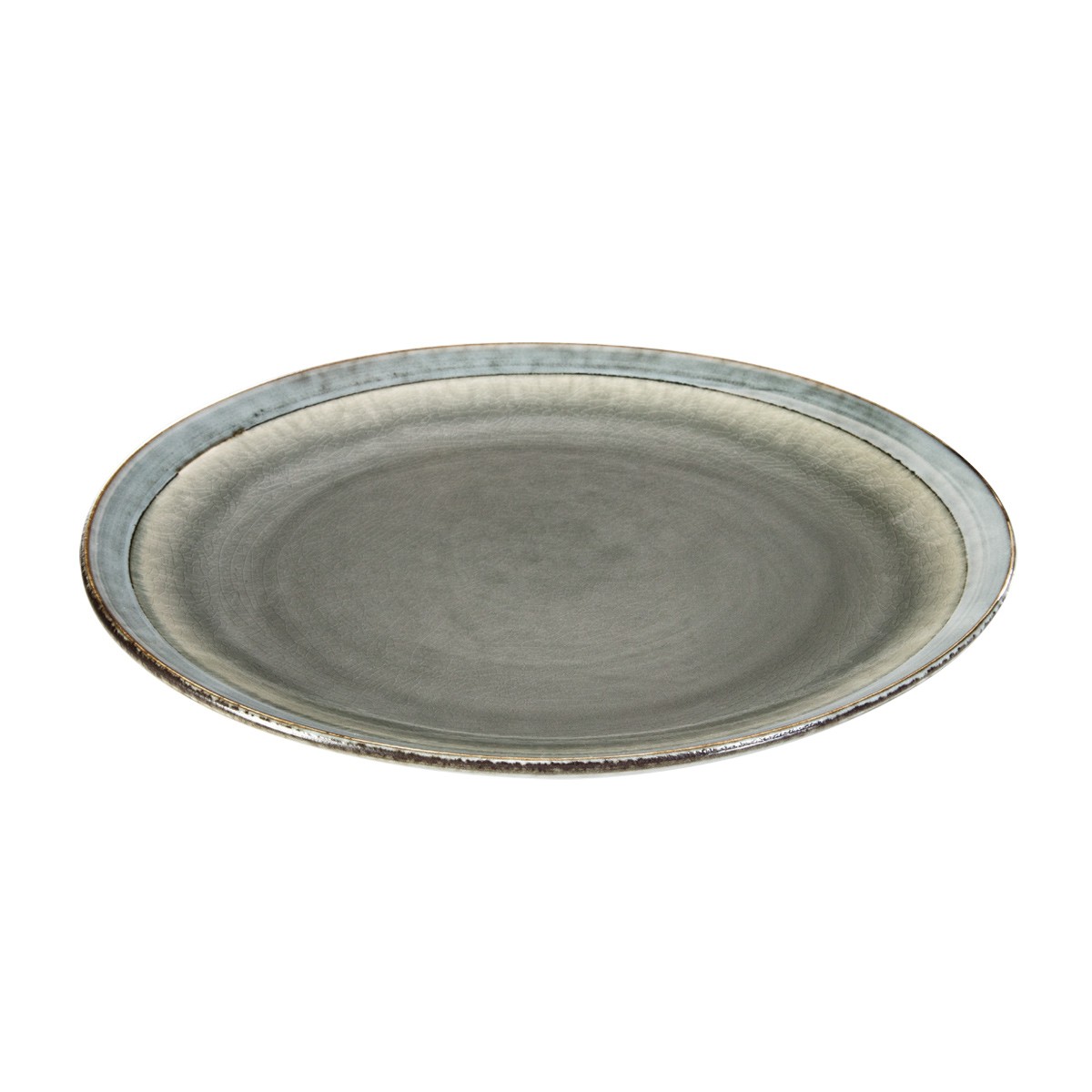 Mělký talíř EMOTION ø 26 cm, šedá