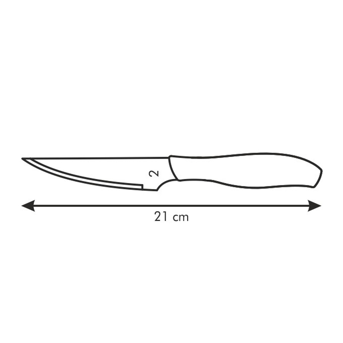Nóż do steków SONIC 10 cm, 6 szt.