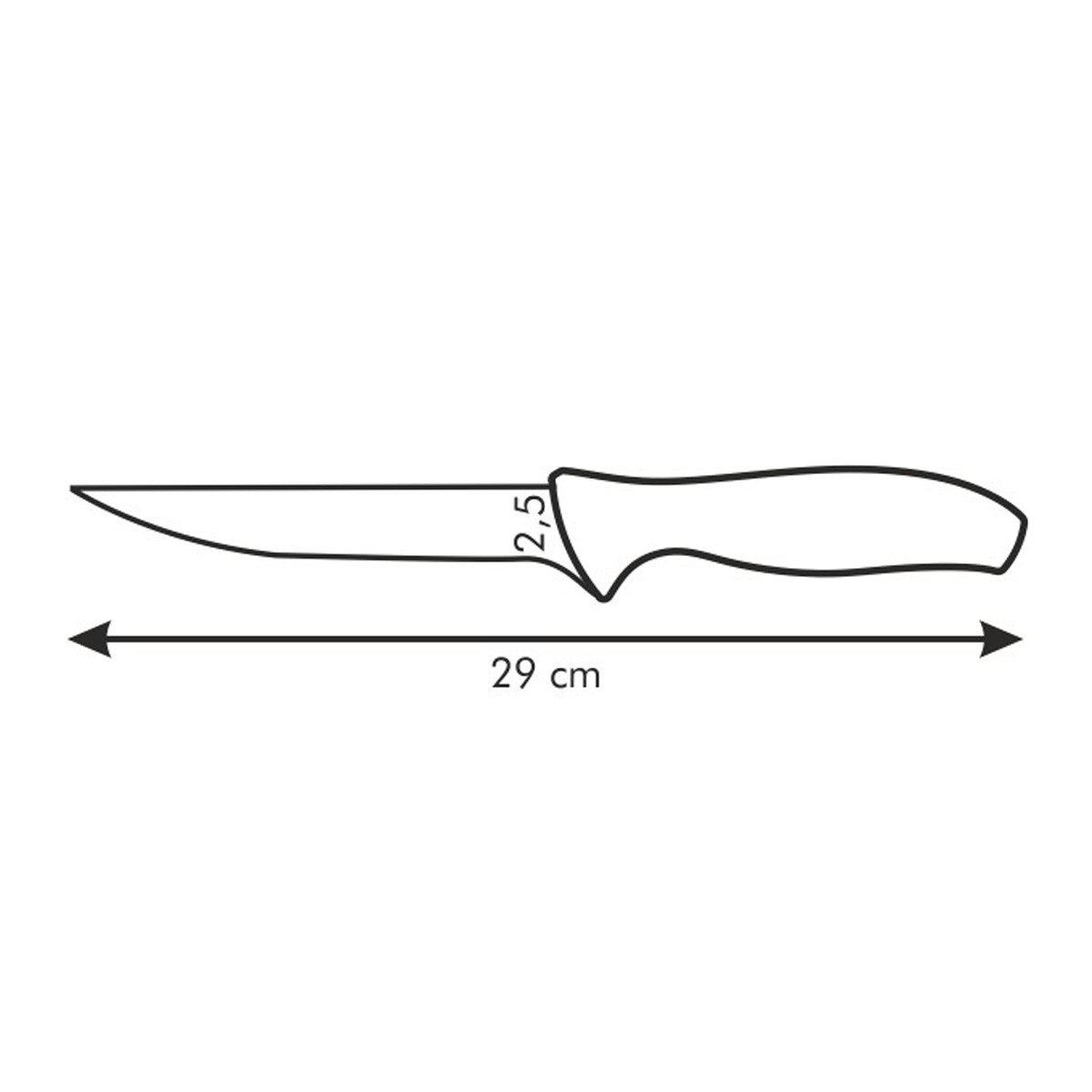 Nóż do usuwania kości SONIC 16 cm