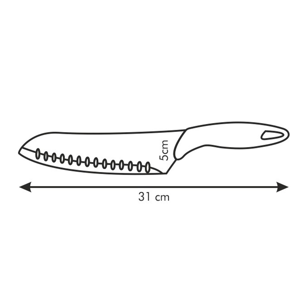 Nóż japoński PRESTO 20 cm