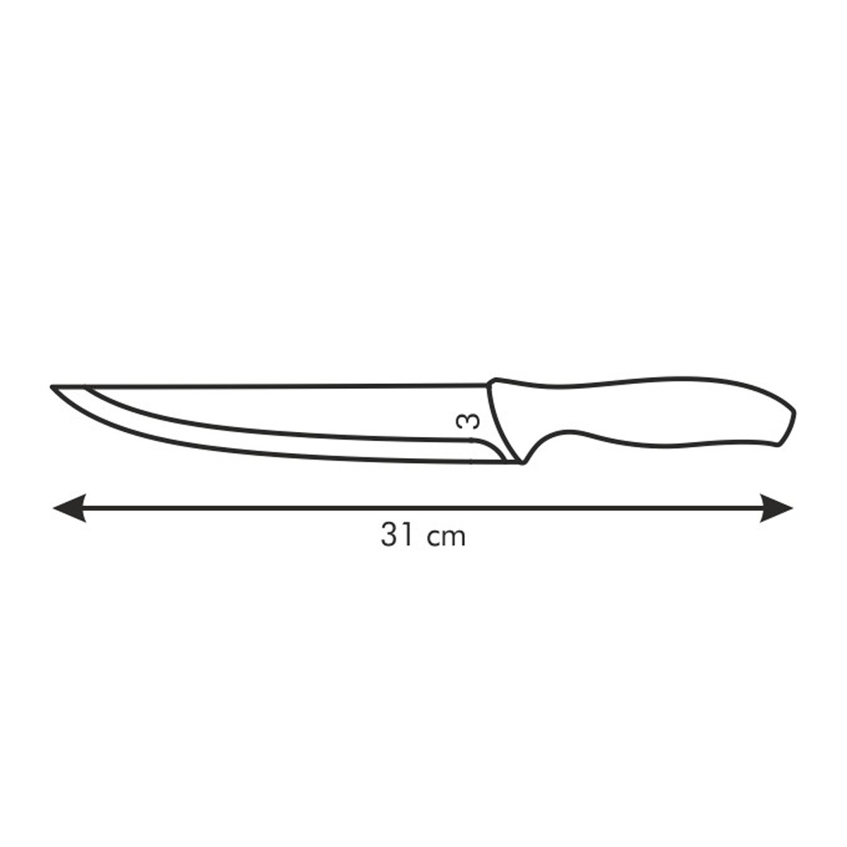 Nôž porciovací SONIC 18 cm