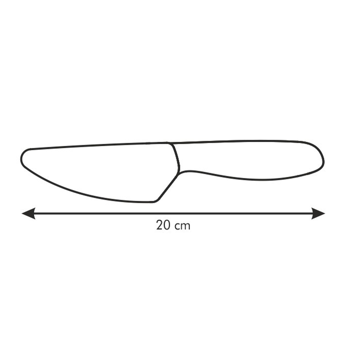 Nôž s keramickou čepeľou VITAMINO 9 cm