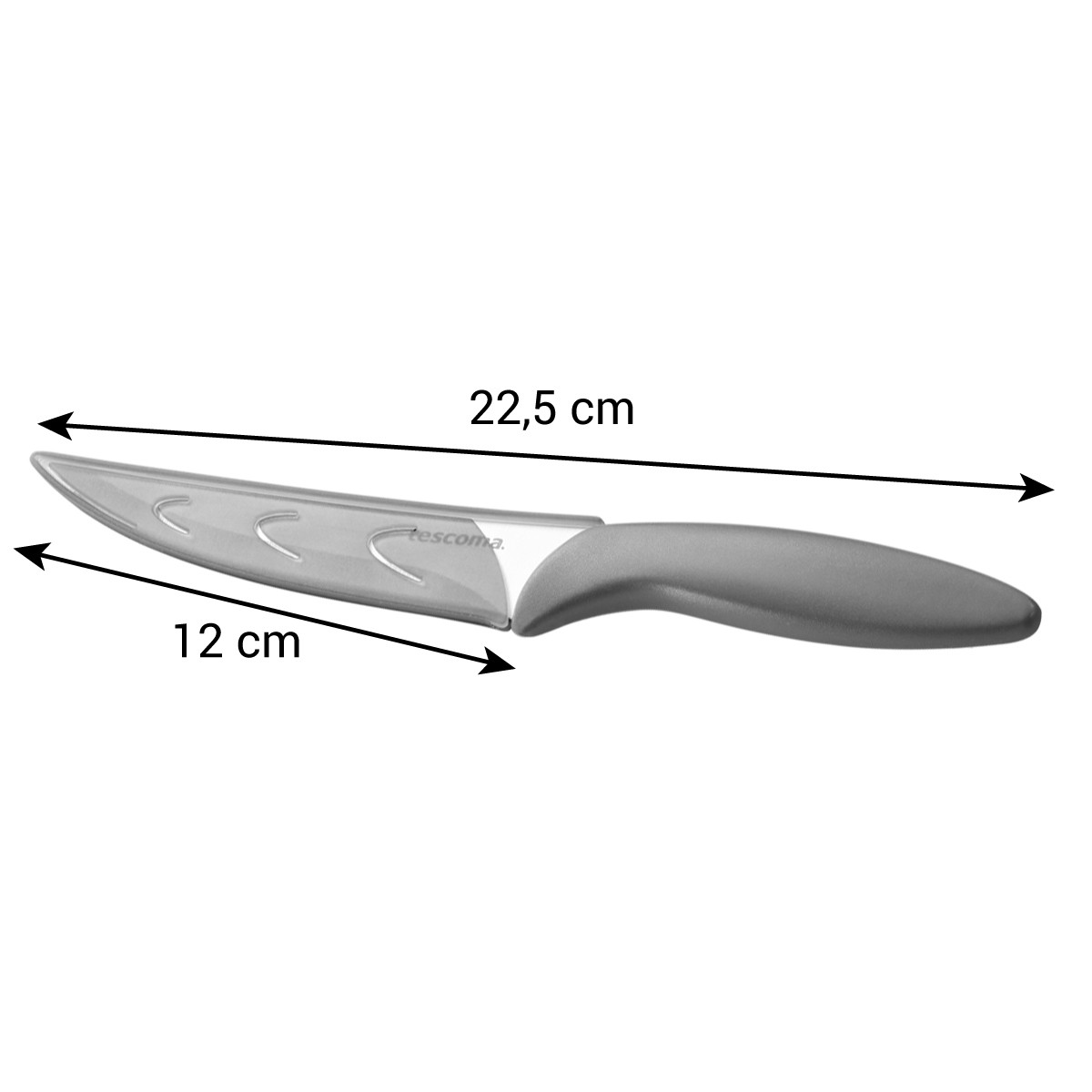 Nóż uniwersalny MOVE 12 cm, z ochronnym etui