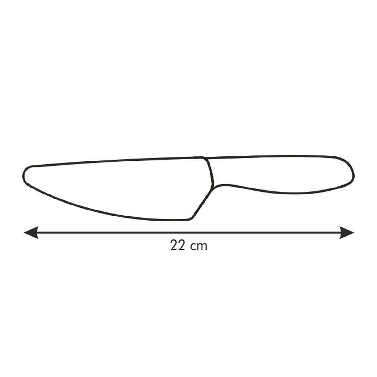 Nůž s keramickou čepelí VITAMINO 12 cm