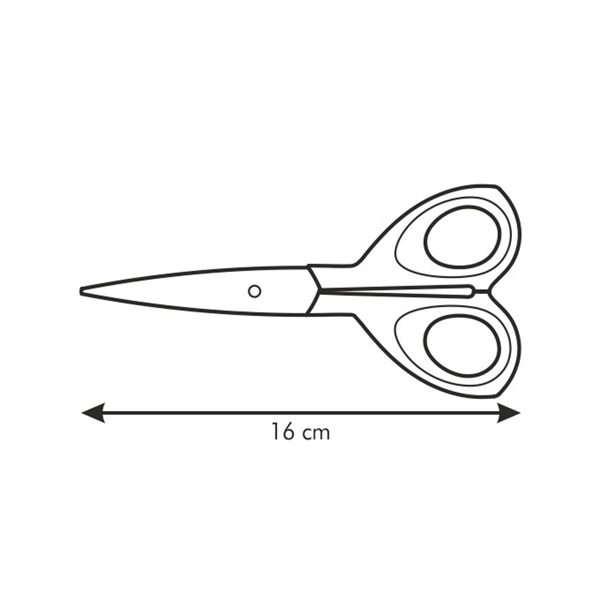 Nůžky do domácnosti COSMO 16 cm