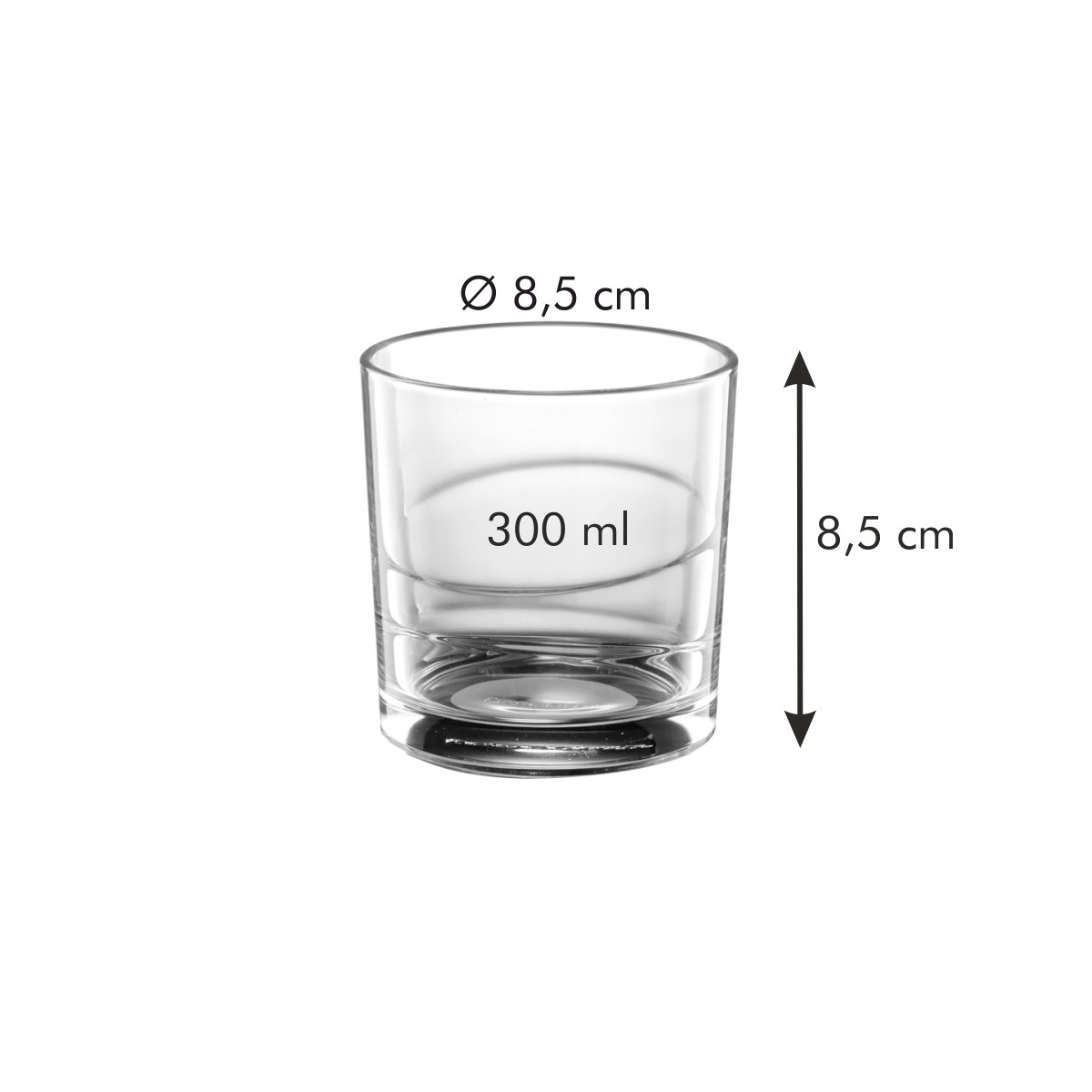 Szklanka do whisky myDRINK 300 ml