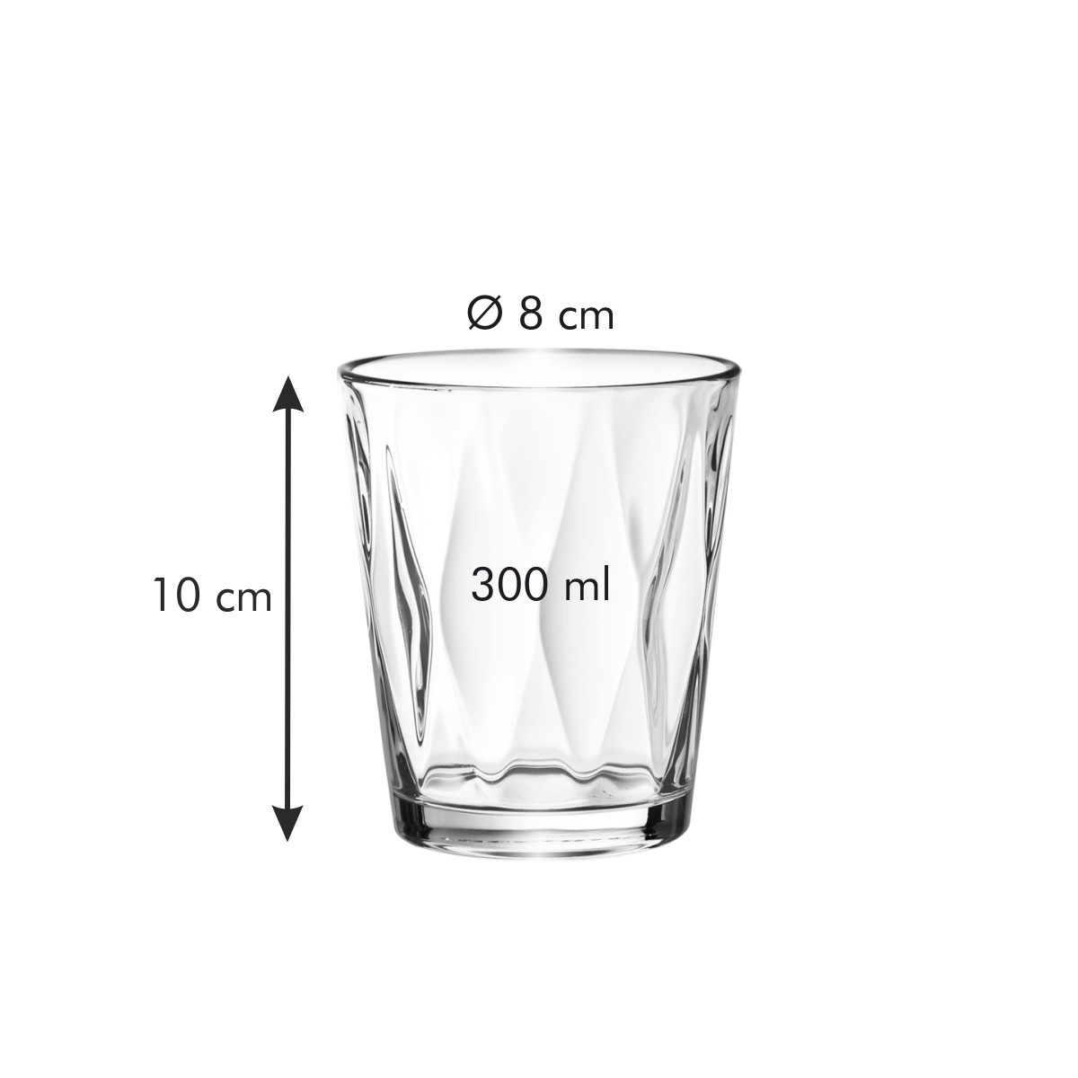 Szklanka myDRINK Optic 300 ml
