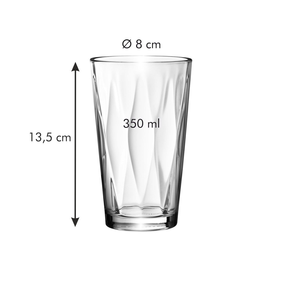 Szklanka myDRINK Optic 350 ml