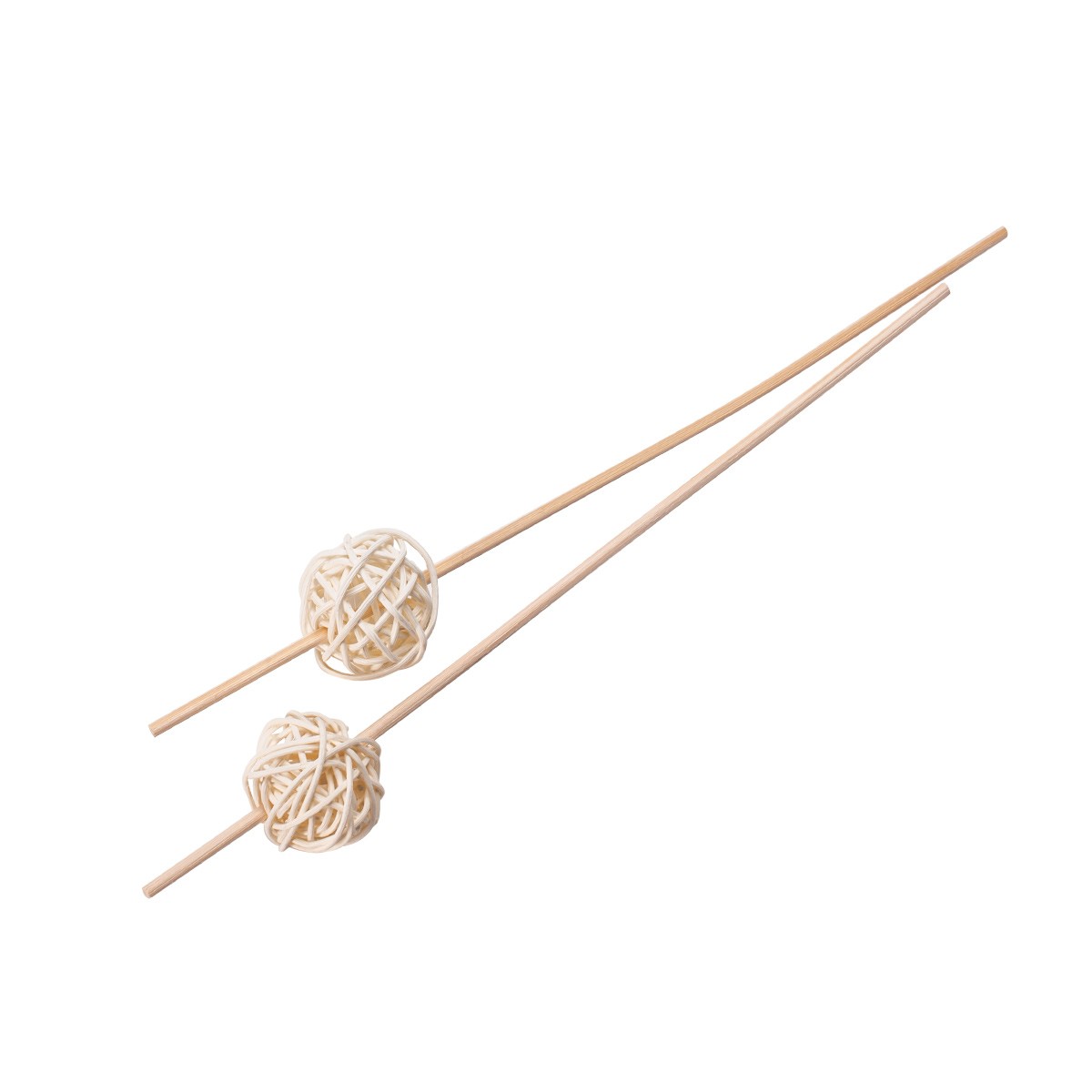 Deko-Rattanstäbchen FANCY HOME, 2 St.,Kugeln